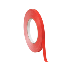 Red Bundling Tape - Red, 9 mm x 66 m - BT-R | 1 Roll, 96 R/cs