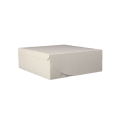 Graphic Packaging - Cake Box - 7 x 7 x 3.5, White - CA350 | 250 pcs, 5x8/S