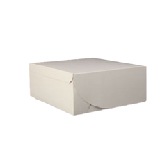 Graphic Packaging - Cake Box - 14 x 14 x 6, White, CA385 | 50 pcs, 1x30/S