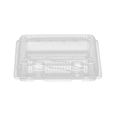 Vespa - Clamshell Plastic Container, 8 x 5.75 x 2.5, Clear - VEL-022 | 500 Pcs, 5x6/S