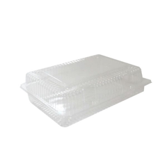 Vespa - Clamshell Plastic Container, 8 x 6 x 3, Clear - VEL-023 | 500 Pcs, 6x5/S