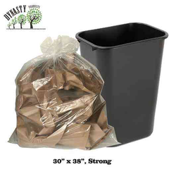 Price Group - Clear Garbage Bags - 30" x 38", Strong | 200 pcs, 12x5/S