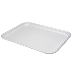 White Supermarket Foam Tray | 100 pcs