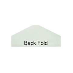 Price Group - Garment Cover - Plain, 20" Back Fold | 1000 pcs