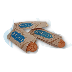 Price Group - Fresh Bread Bags - 7" x 4" x 16", Kraft, Printed | 1000 pcs
