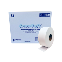 Sunset - Jumbo Roll Tissue - 3.29" x 900', JRT, 2Ply - JRT900 | 8 Rolls, 70/skid