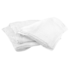 Rags - White, 10Lbs T Shirt Wipers | 10 lbs/bag